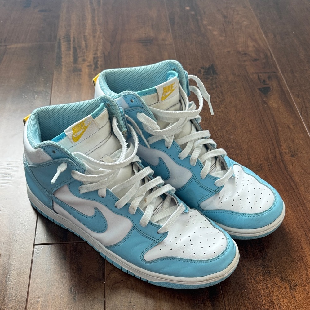 Nike Dunk High Baby Blue White